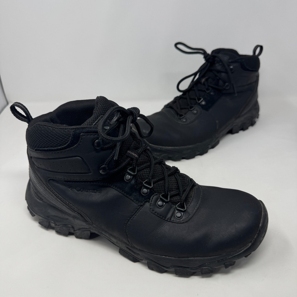 Columbia Newton Ridge Plus II Waterproof Hiking Boots BM3970-011 Black Men's 11